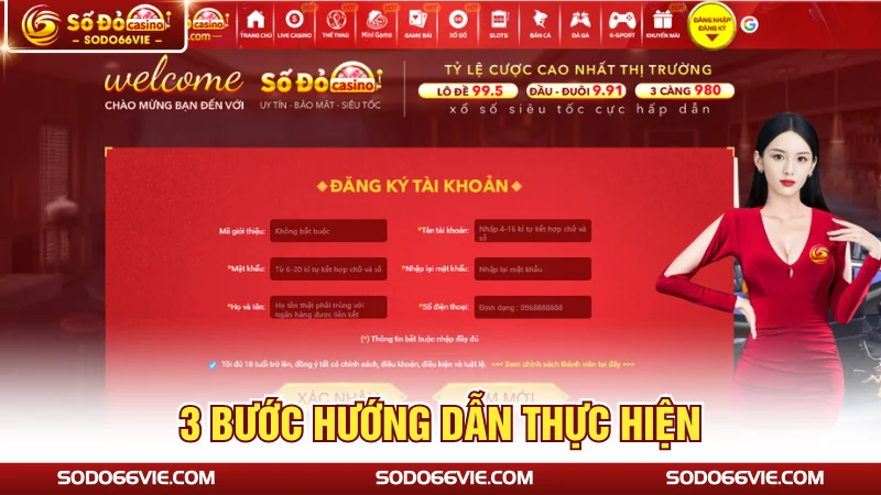 3 bước hướng dẫn thực hiện