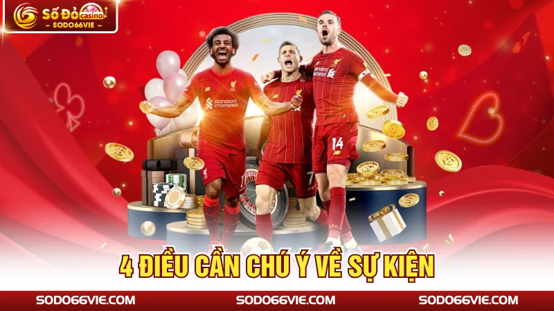 4 điều cần chú ý về sự kiện