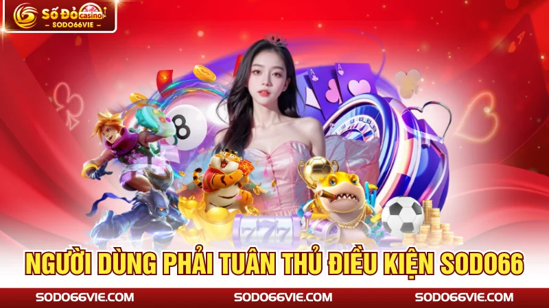 Người dùng phải tuân thủ điều kiện SODO66