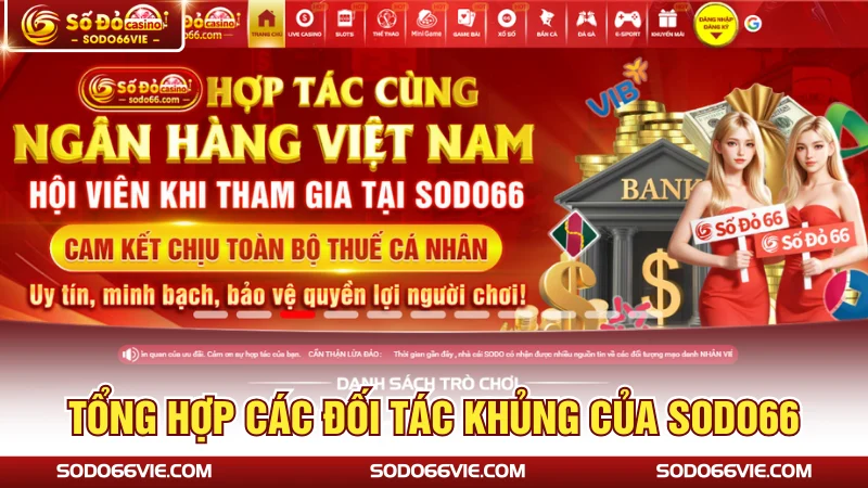 Tổng hợp các đối tác khủng của SODO66