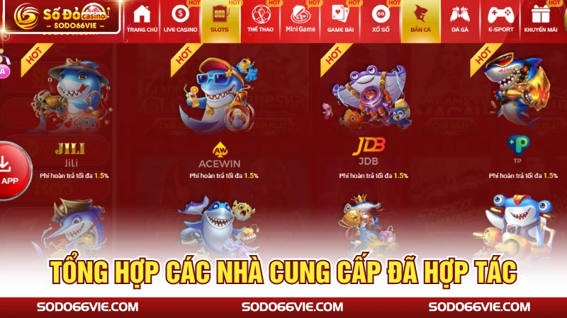 Tổng hợp các nhà cung cấp đã hợp tác